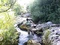 Pesca della trota in torrente appennino abruzzese spinning