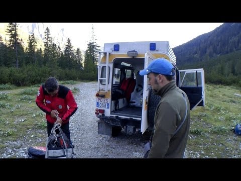 Unterwegs mit der Bergrettung Sexten - Fischlein Tal - Abenteuer Alpin 2012 (Folge 8.1)