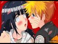 Naruto and Hinata: a love story, a kiss from a rose