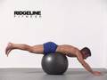 22 Swiss Ball Reverse Extension