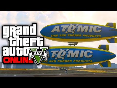 how to control blimp in gta v