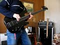 Fender fretless Jazz bass blues jam