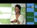 Parineeti Chopra & Varun Dhawan Launch Tencent's WeChat Messenger