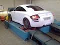 Audi TT 225 hk  Rullefelt test