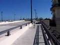 Closing bridge to Palm Beach, Florida