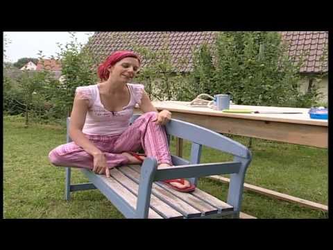 Hollywoodschaukel selber bauen, Deko-Tipps für Draußen und Drinnen