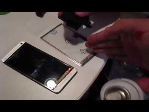 how to repair htc one screen