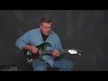 eastwood wandre guitar demonstrated by award winning canadian guitarist, wendell ferguson. available from www.eastwoodguitars.com