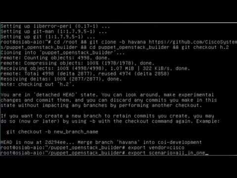 Using OpenStack Part 2: Use Cisco OpenStack Installer to Install ...