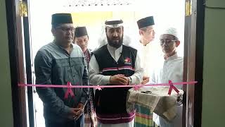 simbolis gunting pita dalam peresmian mesjid jami' daarussalam (mr107)