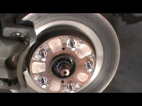 Toyota Rav 4 brake job (brake pads and rotors)
