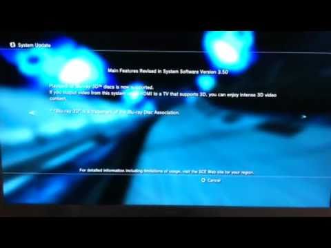 how to update sony ps3