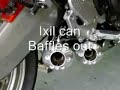 Kawasaki Versys with Ixil cans