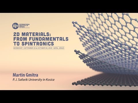 Proximitized materials made of graphene and transition-metal dichalcogenides - Martin Gmitra