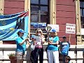 manifestación por el alto de aboño y las playas de xivares