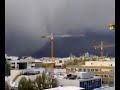 Wintergewitter 24.03.2008 Wien Teil 1 Winther Thunderstorm