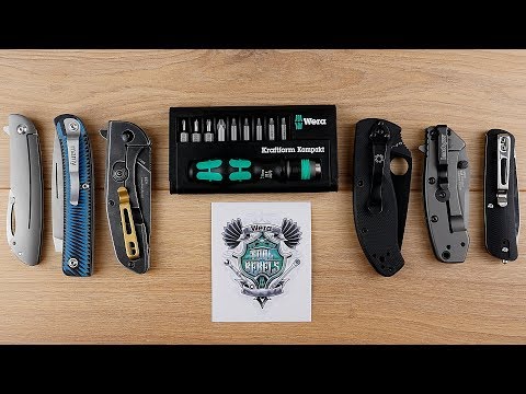 Ideal für Taschenmesser Enthusiasten! Wera Kraftform Kompakt 12 Set // EDC // DEUTSCH
