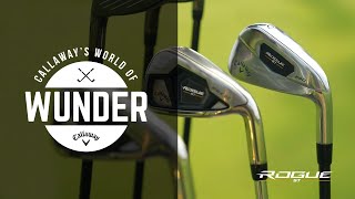Industry-first players irons to game improvement irons with a players shape | 2022 Rogue ST Irons