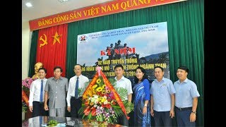 Đồng chí Nguyễn Mạnh Hà, Chủ tịch UBND thành phố chúc mừng các đơn vị ngành Than