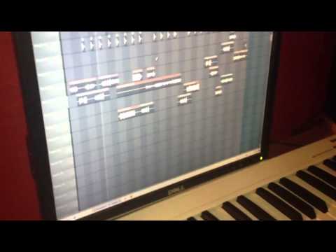 Desde el studio con Super Yei. Produciendo "Vamonos" - Tony -