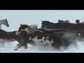 red steagall music video featuring cowboys driving 400 horses through mountain snow