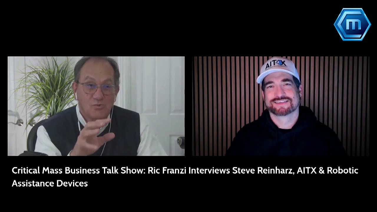 Steve Reinharz Interview on Critical Mass Business Talk Show - January 4, 2022
