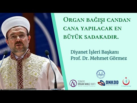 Organlarınız toprak değil, umut olsunlar - Prof. Dr. Mehmet GÖRMEZ - 2016.04.14