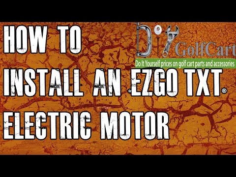 EZGO High Torque Electric Motor Swap | How To Install Golf Cart Motor | Episode 3