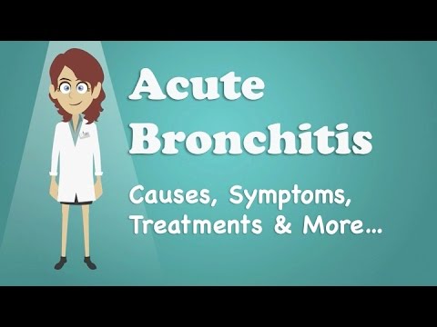 how to cure acute bronchitis