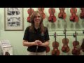 How to apply rosin to a bow