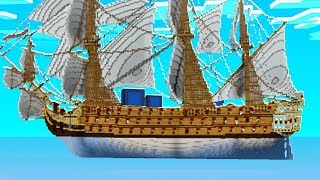 Minecraft Navy Lucky Block Ship Wars - Minecraft Modded Minigame | JeromeASF