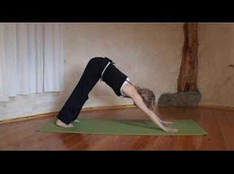 how to perform downward facing dog