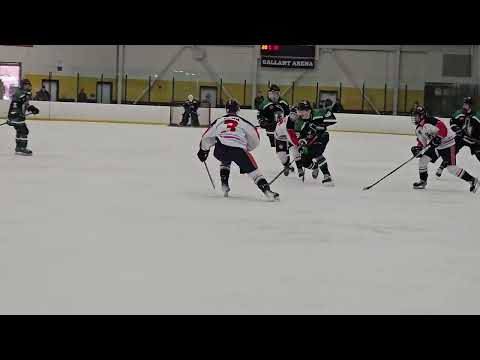 2025 USPHL South Shore Kings Elite - # 52 - Played Forward - Rushes puck, shot