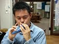 Japanese playing the Italian flute