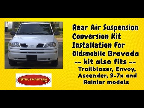 2002-2004  Oldsmobile Bravada  Rear  Air Suspension  Conversion  Installation