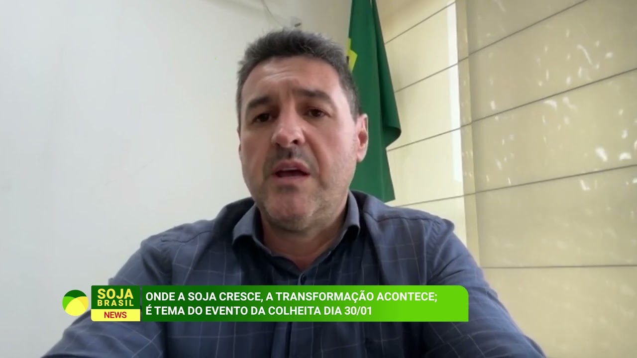 Abertura da Colheita: 'Soja é a principal moeda do estado de Tocantins', diz Buffon