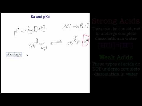 how to calculate ka from pka