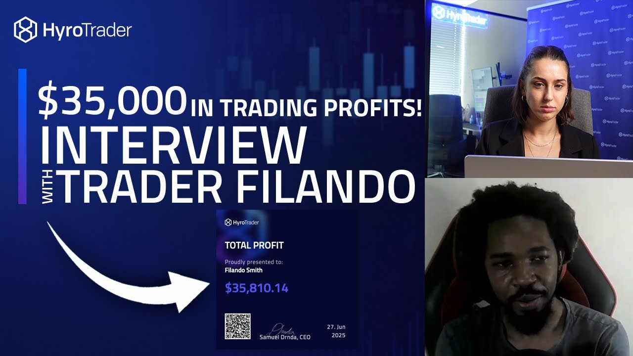Trader made $35,000 in Trading Profits and reveals his STRATEGY | Interview with Funded Traders