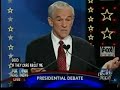 Ron Paul SC Debate Conservatism Question 2 - 01/10/2008 Ron Paul SC Debate Conservatism Question 2 - 01/10/2008