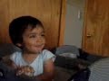 Ali Isaiah singing Spongebob Squarepants