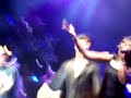 Duncan James, Lee Ryan and Simon Webbe together on stage