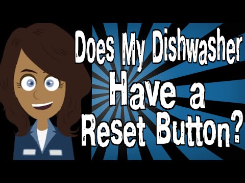 how to reset my bosch dishwasher