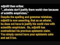 ndjm00, HonestDiscussioner, and Redneck Atheism