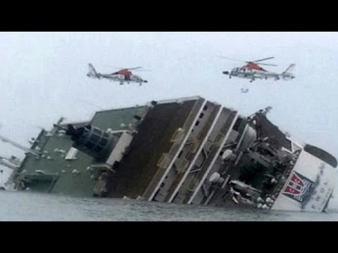 South Korea ferry sinks with hundreds of children on board, almost 295 people missing