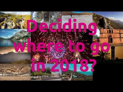 Where to go in 2018