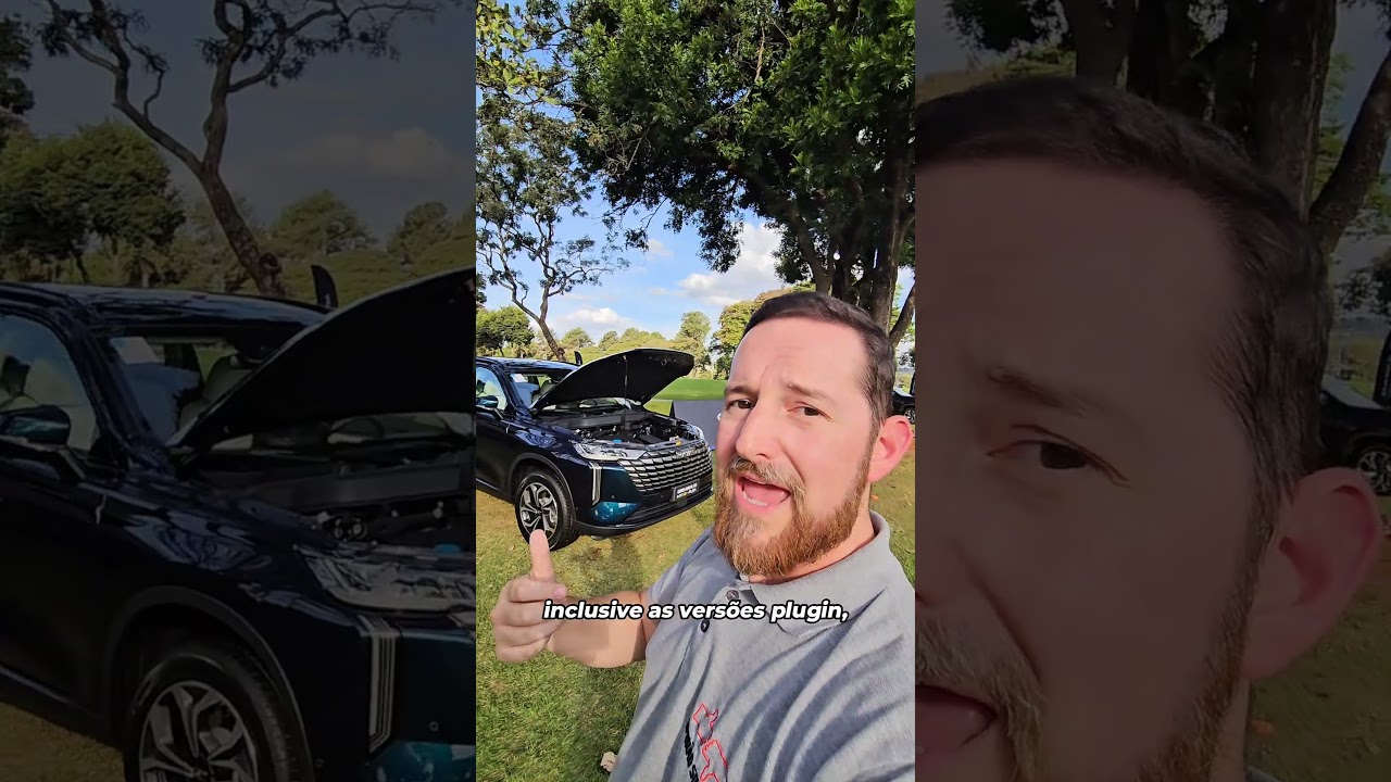 Primeiro carro híbrido plug-in flex fabricado no Brasil!