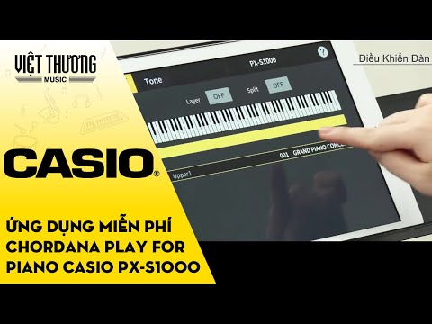 Ứng dụng miễn phí: Chordana Play for Piano cho Casio PX-S1000