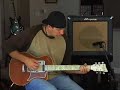 Gitar reviews Goya electric guitar and Ampeg Reverberocket amp Guitar Video