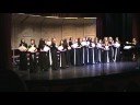 the chorines from chatfield hs perform three little maids from gilbert and sullivan's 'the mikado'.