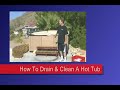 How To Drain & Clean A Hot Tub Spa - Intro - Poolandspa.com